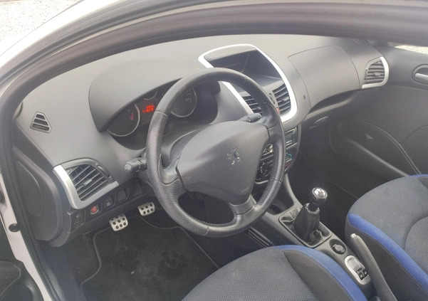 Peugeot 206 plus cena 7500 przebieg: 116000, rok produkcji 2012 z Pleszew małe 22